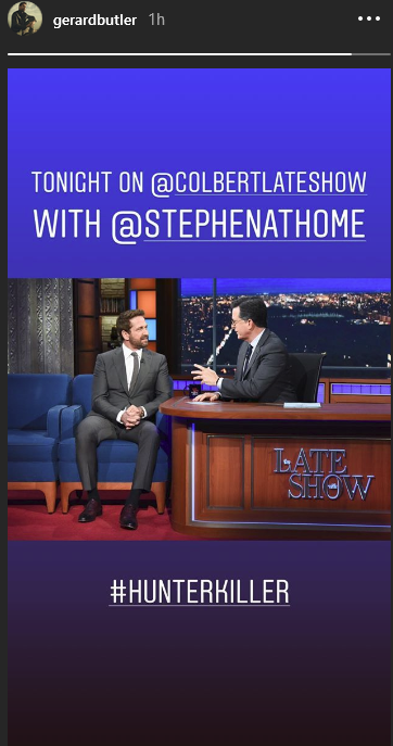 Gerry on The Late Show with Stephen Colbert 10/24/18