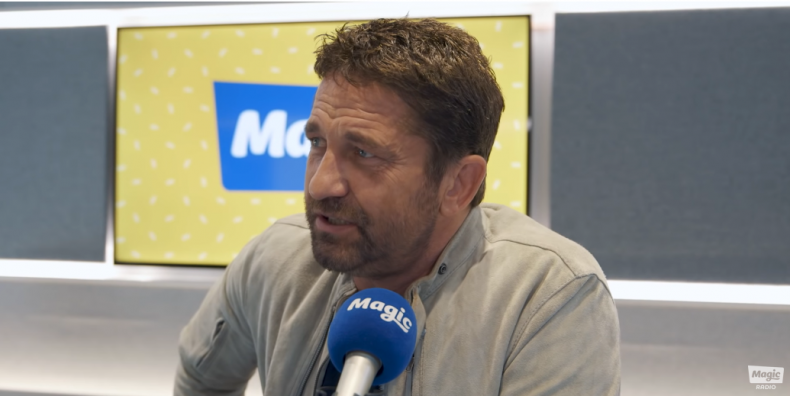 Gerry on Magic Radio Oct. 5, 2018 promoting Hunter Killer