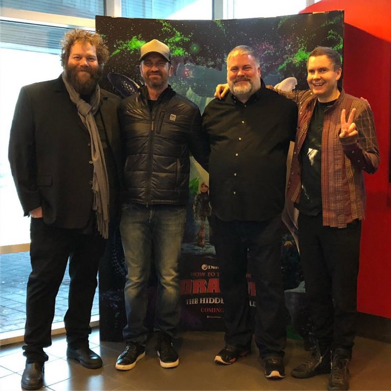 Gerry in Reykjavík, Iceland to promote #HTTYD3