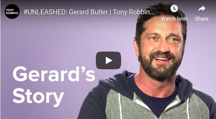 Gerry’s Unleash The Power video interview for Tony Robbins