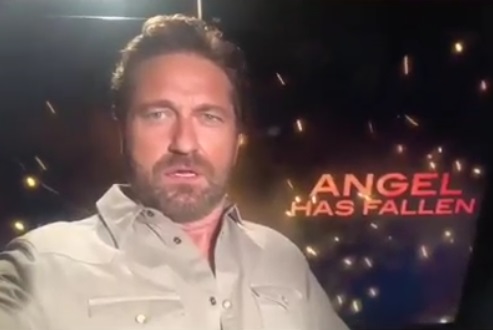 Roundup of #AngelHasFallen press junket Social Media