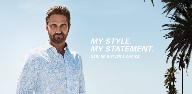 #OLYMP SS20 My Style. My Statement. Featuring @gerardbutler