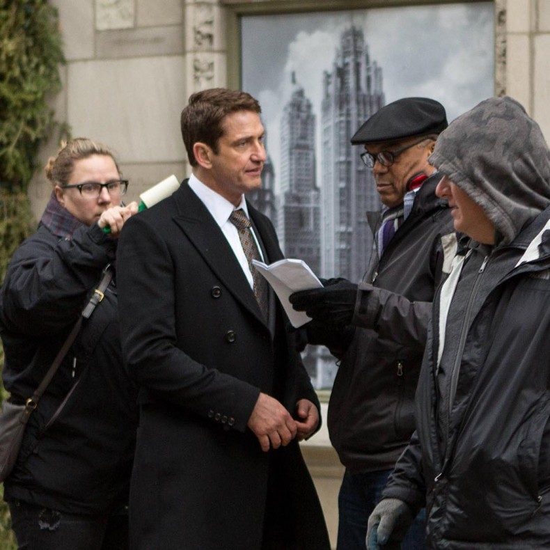 SM pic of “The Headhunter’s Calling” filming in Chicago