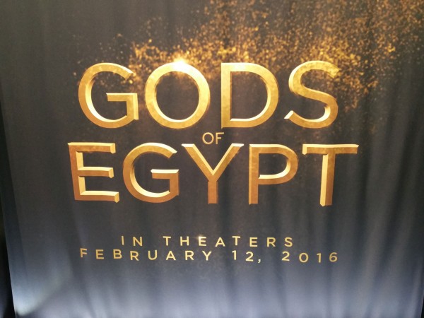 New Gods of Egypt ‘logo’ from the licensing expo in Las Vegas